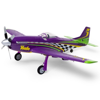E-flite RC Flugzeug UMX P51 Voodoo BNF mit AS3X , Safe Technik