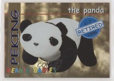 1998 Ty Beanie Babies Series 1 Retired Chase Blue Peking the Panda #17 0qr0