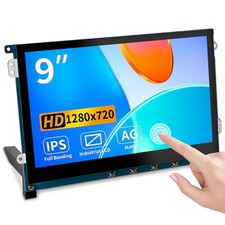 9 Inch Touch Screen Display for Raspberry Pi,1280 x 720/ Anti-Glare/Optical B...