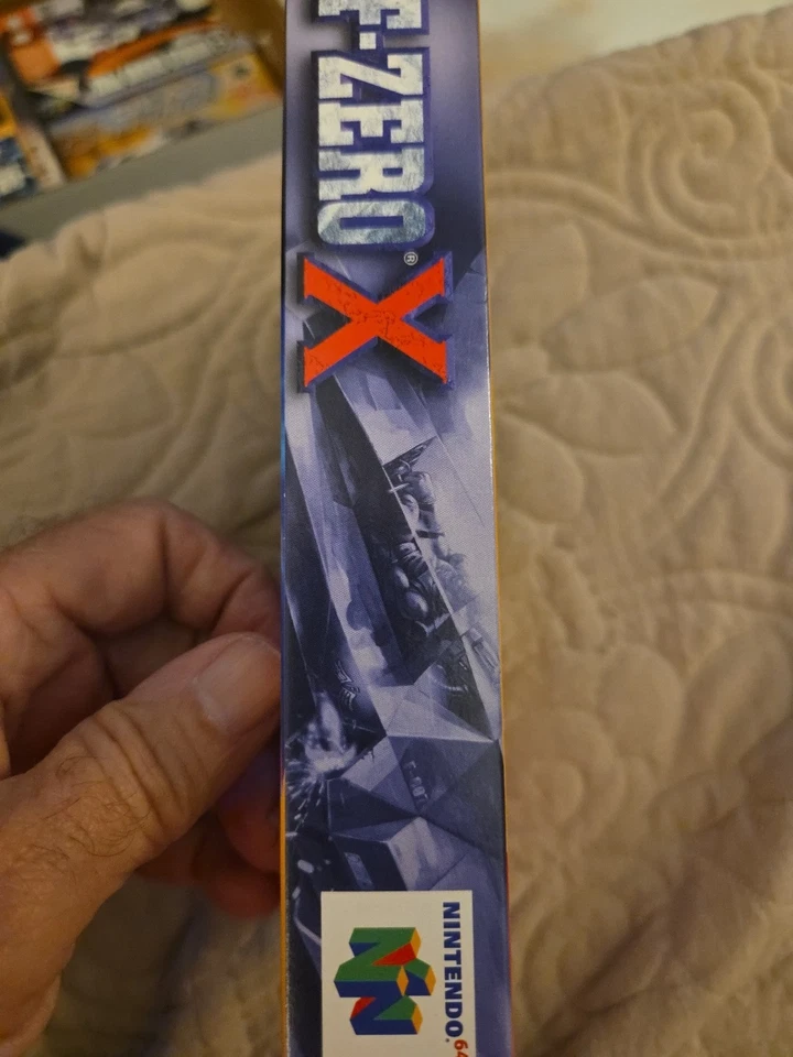 F Zero X (Nintendo 64 N64) Complete in Box w/ Reference Card CIB - Image 3 of 4