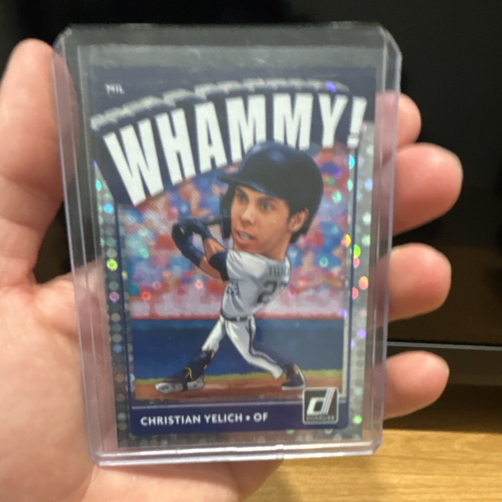 Panini 2021 Donruss Whammy Christian Yelich Milwaukee Brewers #W10 Insert