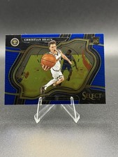 Christian Braun Rookie 2022 Panini Select Courtside Blue #272 Denver Nuggets