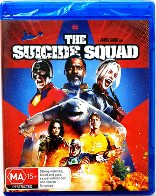 The Suicide Squad (Blu-ray, 2021) Idris Elba, John Cena, Sylvester Stallone
