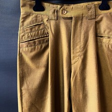 Vintage 90s Gianni Versace Couture Archive Military Pocket Trousers IT46