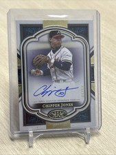 2023 Topps Tier One Chipper Jones Auto/50 Braves