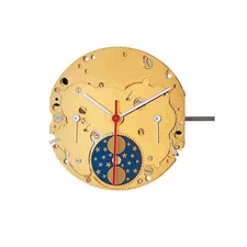 23.3mm 5 Hands Quartz Watch Movement w/ Battery& Stem For Harley Ronda 706 706.1