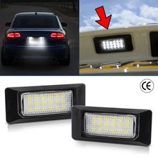 2x LED Kennzeichenleuchte Für VW Polo 6R 6C Jetta Wagenummer Nummernschild Licht