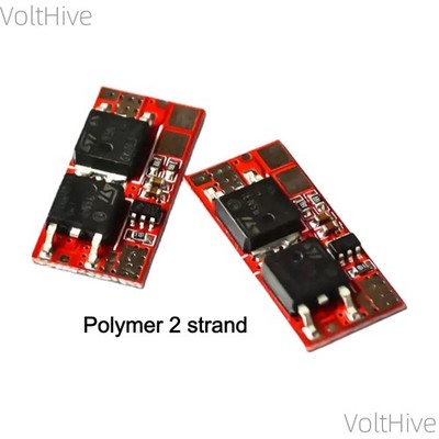 2PCS Ternary Polymer 2 Series Protection Board Continuous 10A Short-term 25A New