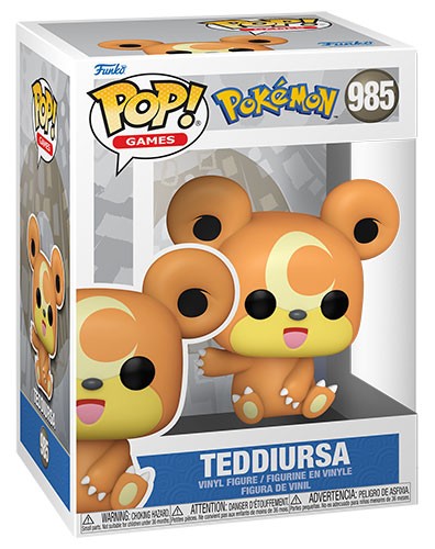FUNKO POP Pokemon Teddiursa 985 - Imagen 1 de 2