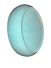 VINTAGE AQUA BLUE SPECKLED CONFETTI DIVIDED SERVING MELMAC OVAL BOWL DISH — photo 5