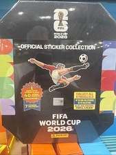 2026 Panini Soccer FIFA World Cup Sticker Stadium Box - Hard Cover Brand New 