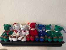 Limited Treasures Holiday Edition  98 Bear Collection- Lot of 9. Full Test Set