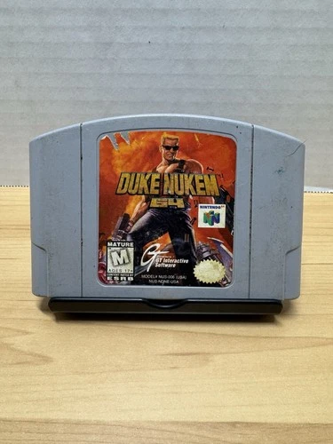 Duke Nukem 64 (Nintendo 64, 1997)  Authentic Cartridge