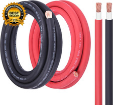 2/0 Gauge Wire Welding Battery Pure Copper Cable 2/0 AWG Upgraded Heavy