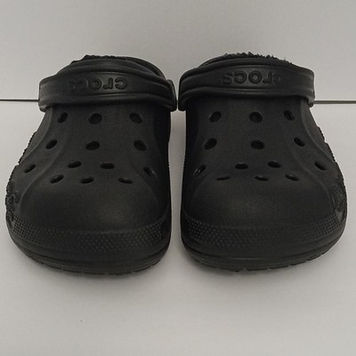 Crocs Dual Comfort Men's Black Clog Sandals Adjustable Strap Size 8/10