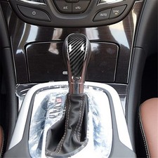 Abs Carbon Fiber Gear Shift Knob Cover Trim For Buick Regal 2016-20220