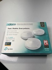 New Open Box TP-Link Deco ac1300 Deco M5 Whole Home Mesh Wifi System