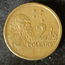 [0054] Australia 2 Dollar Coin dated 1988 in Aluminium Bronze KM#101