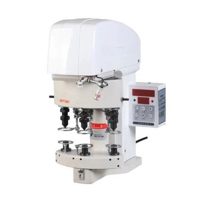 BT-3808 Industrial Pneumatic Type Three Head Snap Button Attaching Machine