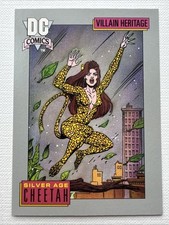 1991 Impel DC Comics Trading Card Silver Age Cheetah #23 Vintage