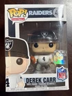 Funko Pop! NFL - DEREK CARR Raiders (Color Rush White Jersey) #47