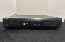Sony DVP-C670D 5 Disc CD DVD Player Changer Tested Works AV Cables No Remote
