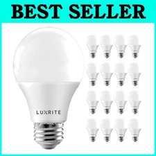 Energy Star 9W LED Light Bulbs - 16 Pack A19 Bulbs