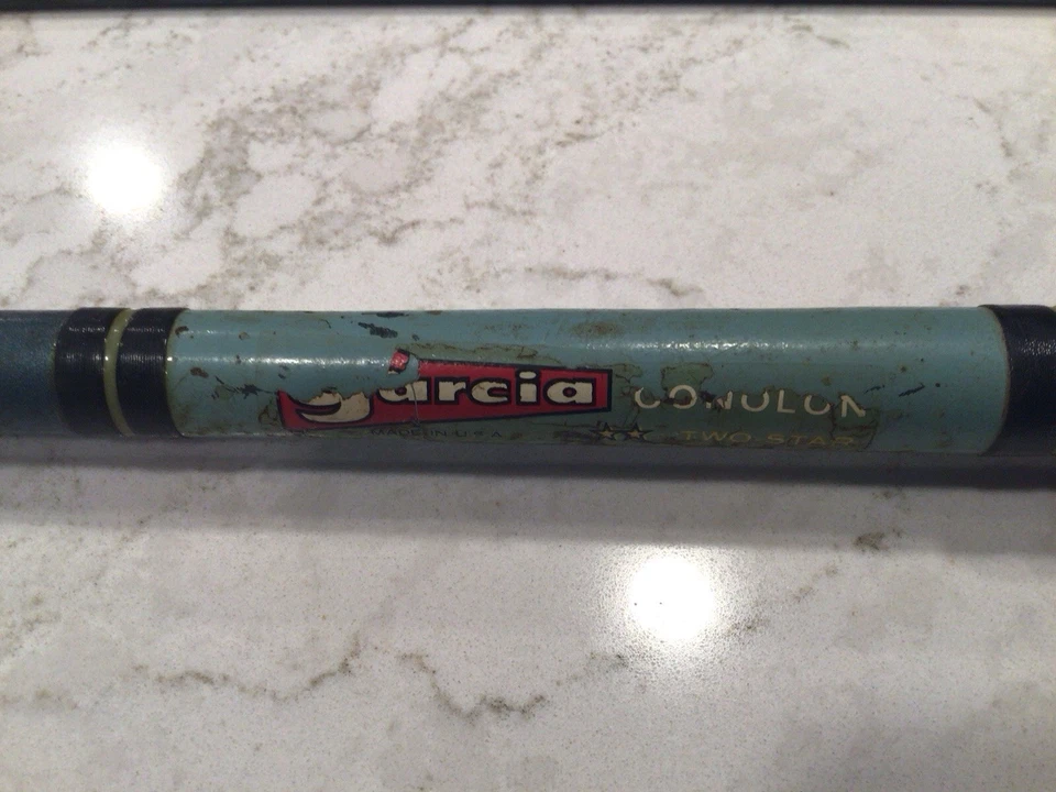 Garcia Conolon Vintage - 7’ Vara Giratória - Ação Leve - 2 Peças - Excelente Forma - Imagem 2 de 4