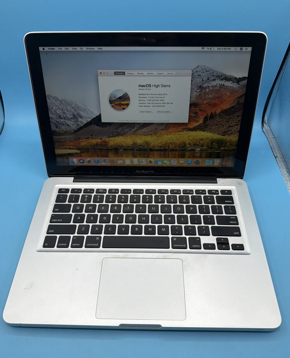 Apple MacBook Pro 13 in 2011 for sale | eBay