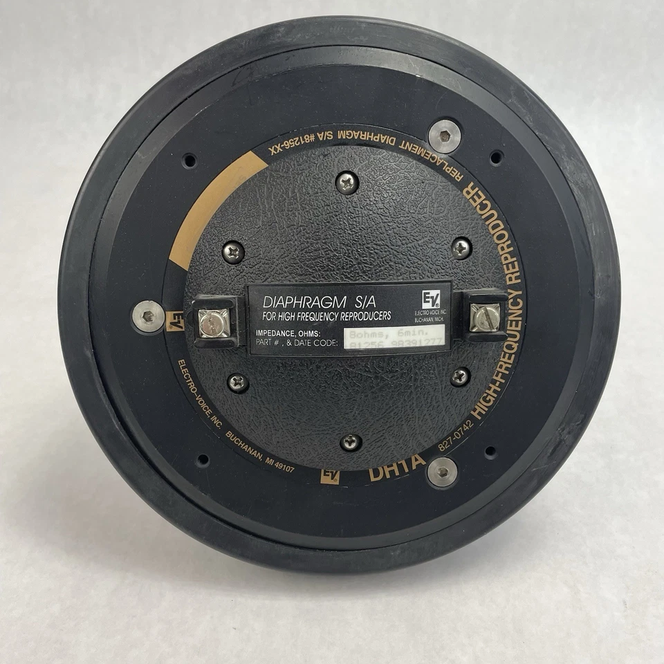 Altavoz controlador de bocina de alta frecuencia ElectroVoice EV DH1A Foto 2 de 4