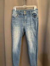 d.jeans Denim Jeans   Size 12P   Double Button Waist   Faded Wash   Stretch Fit