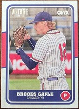 2025 ONYX VINTAGE BROOKS CAPLE CHICAGO CUBS CARD #OVBRCA NM/MT