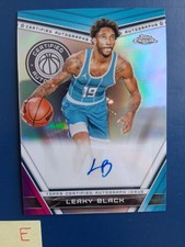 2023-24 Topps Chrome Certified Auto Leaky Black #CA-LB Hornets Rookie RC AUTO