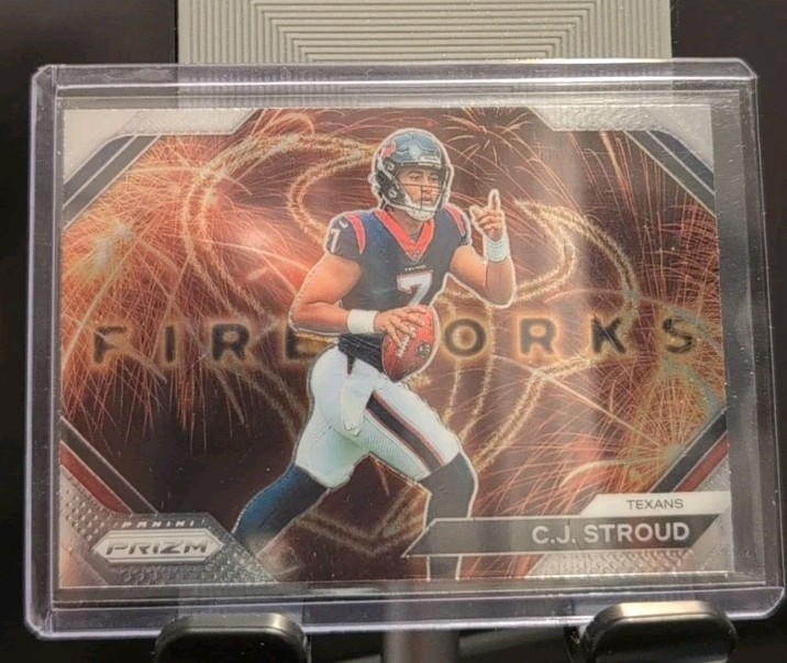 2023 Panini Prizm - Fireworks C.J. Stroud #F-10 (RC)