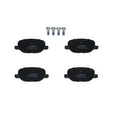 Satz Bremsbeläge Bremsklötze hinten für Alfa Romeo 159 939 Brera Spider | 245