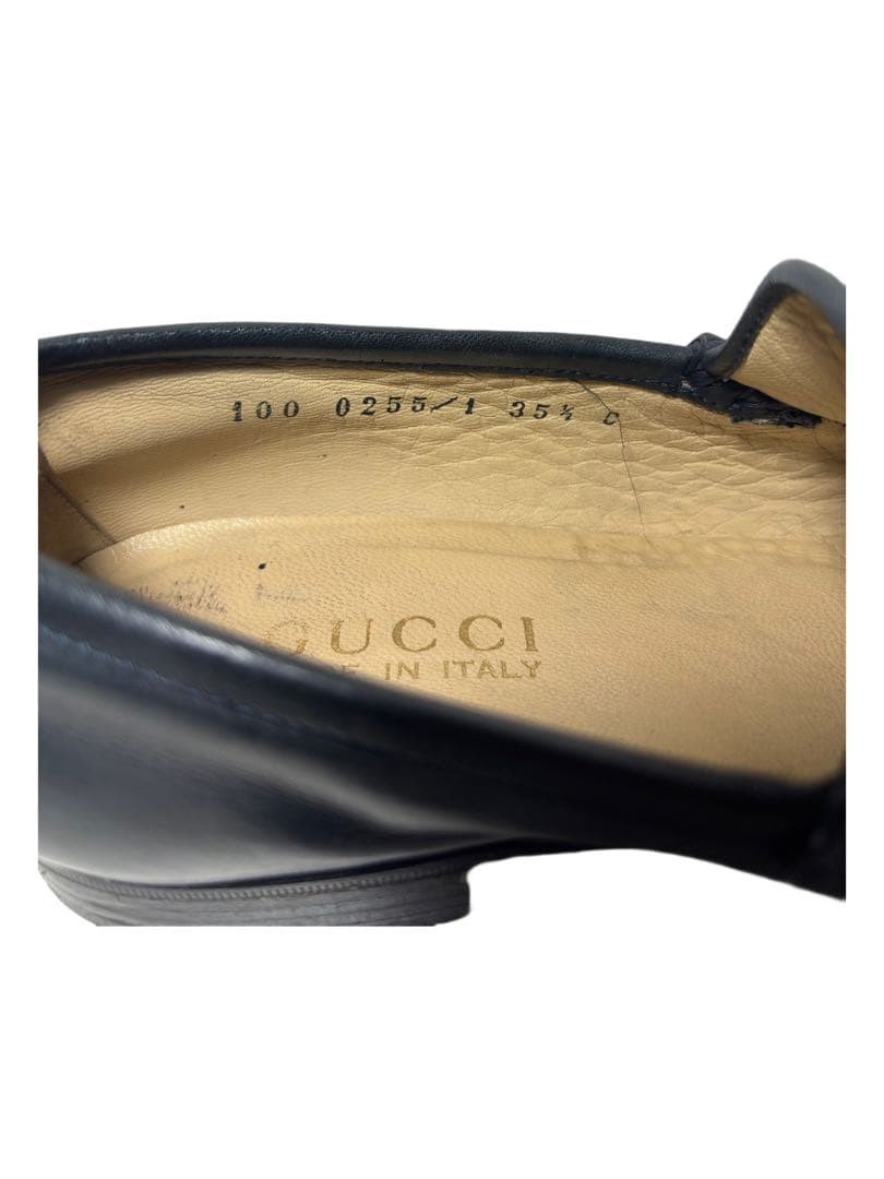 Gucci Horsebit Loafers Business Shoes Black Size 35.5 US About 5.5 For Women thumbnail 24