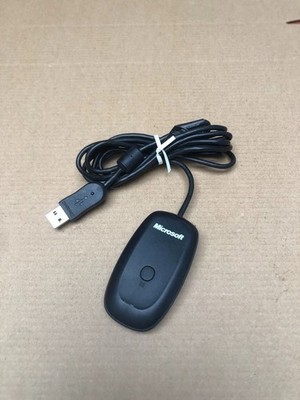 Original Genuine Xbox 360 Gaming Wireless Receiver For Windows-Black