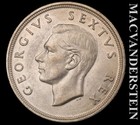 South Africa: 1948 Five Silver Shillings - Choice Gem Brilliant Unc  #L7560 — photo 2