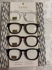 Nicole Miller Designer Reading Glasses 2.00 NEW Eyeglasses Pack Of 4