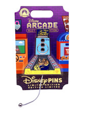 Disney Parks Exclusive Arcade Alley Bowler Edition Pin 2024 Beauty & The Beast