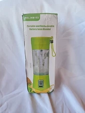 Portable and Rechargeable Battery Juice Blender BLUE