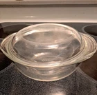 Pyrex #022 Vintage 1 Qt Casserole Dish with Lid Oven Microwave Safe no chips