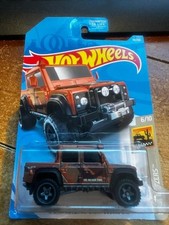 2019 Hot Wheels Baja Blazers '15 Land Rover Defender Double Cab #14 Copper