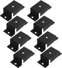 8 Pcs Trailer Stake Pocket Brackets For Flat Beds And Trucks Stainless Steel