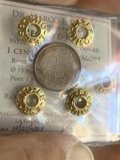 1 CENTESIMO 1905 FDC ROSSO PERIZIATO