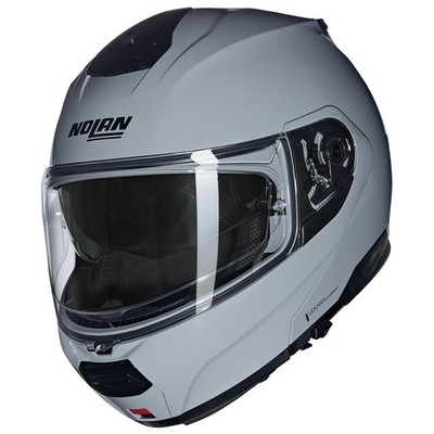 Nolan N100-6 N-Com Classico 303 Motorradhelm (Grau) Gr: M (57)
