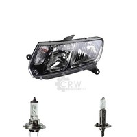 Halogen Scheinwerfer Links H7/H1 FüR Dacia Sandero II Logan Inklusive Lampen