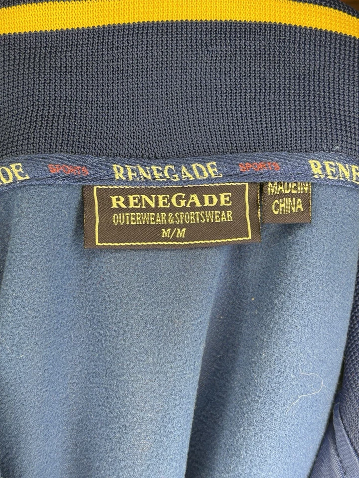 Chaqueta Golden State Warriors Dub Nation Talla M Azul Calentamiento NBA Aros Retro Foto 3 de 4