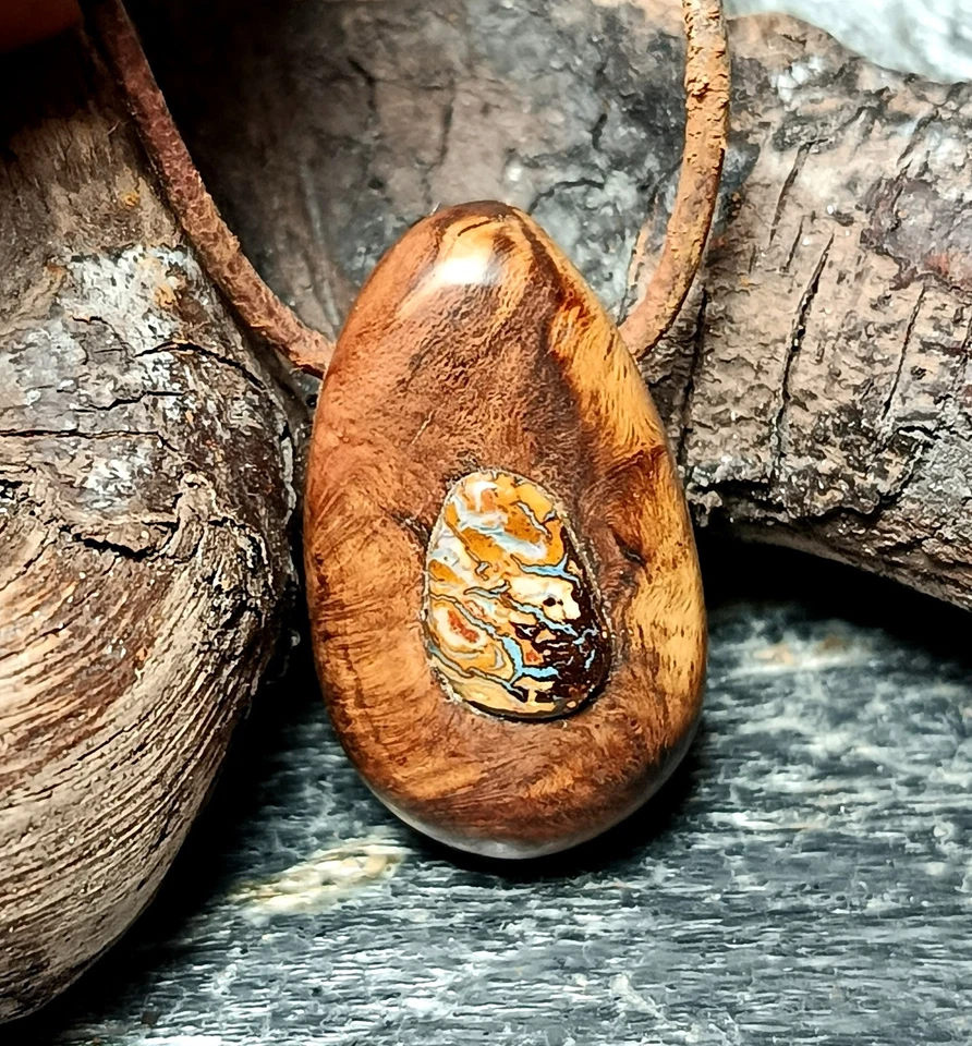 Baumperlen & Opal Anhänger