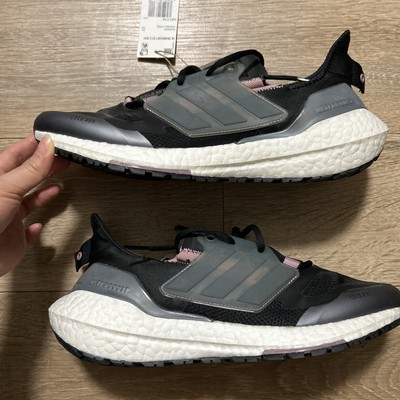 New Women's adidas UltraBoost 22 Cold RDY Shoes Black H01176 Size 10